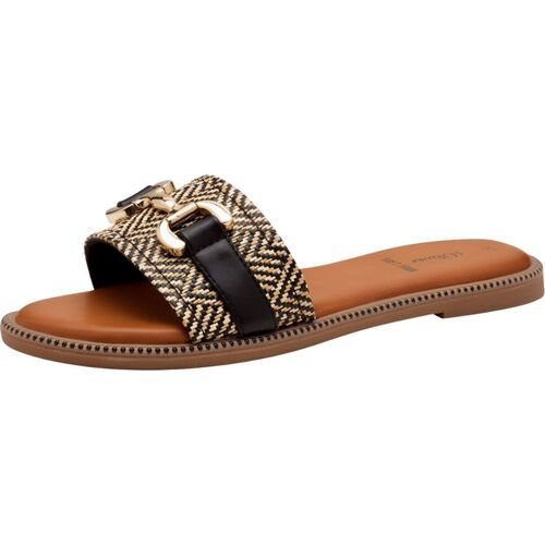 Schuhe Damen Pantoletten / Clogs S.Oliver Pantoletten Schwarz