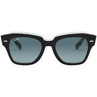 Uhren & Schmuck Herren Sonnenbrillen Ray-ban STATE STREET – UNISEX 0RB2186 1 Grau