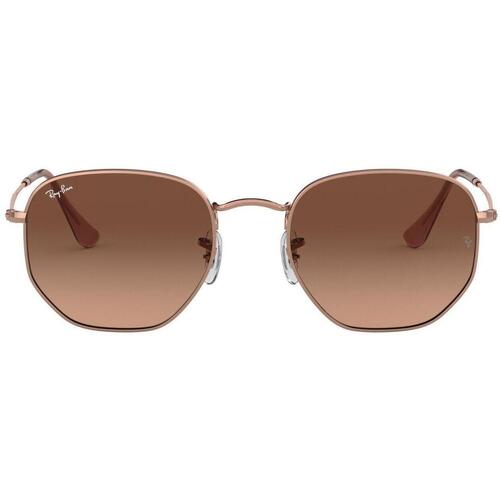 Uhren & Schmuck Herren Sonnenbrillen Ray-ban HEXAGONAL – UNISEX 0RB3548N Braun