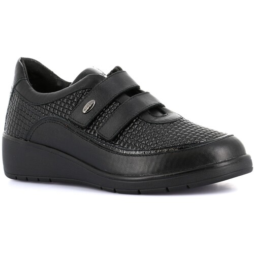 Schuhe Damen Sneaker Low Grunland GRU-RRR-SC4202-NE Schwarz