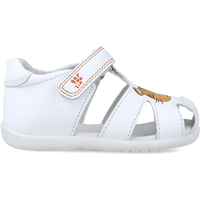 Schuhe Jungen Sandalen / Sandaletten Garvalin 252316 Erste Schritte Tiger Babysandalen WEISS_B050