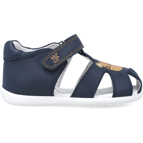 Schuhe Jungen Sandalen / Sandaletten Garvalin 252316 Erste Schritte Tiger Babysandalen OCEAN_A183