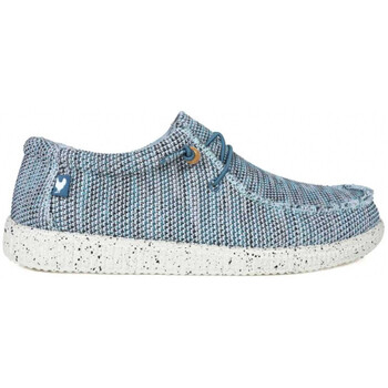 Schuhe Herren Derby-Schuhe & Richelieu Walk In Pitas WP150 KNITTED Blau