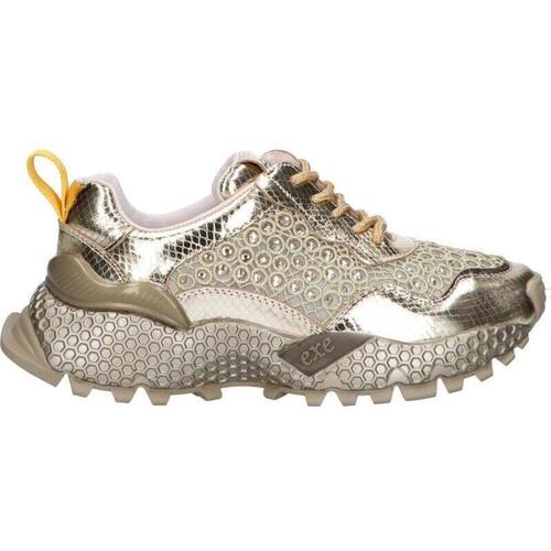 Schuhe Damen Sneaker Exé Shoes 3020-1 L GOLD LEA L GOLD LEA 3020-1 L GOLD LEA L GOLD LEA