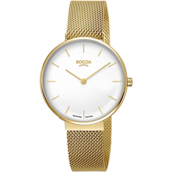 Uhren & Schmuck Damen Armbandühre Boccia 3327-10 Gold