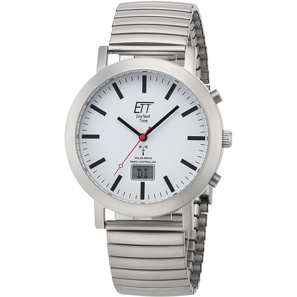 Uhren & Schmuck Herren Armbandühre Ett Eco Tech Time EGS-11580-11M Silbern