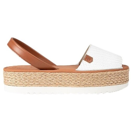 Schuhe Damen Sandalen / Sandaletten Popa SCHUHE  SAONA Weiss
