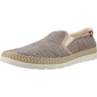 Schuhe Herren Leinen-Pantoletten mit gefloch Gioseppo 75250G Blau