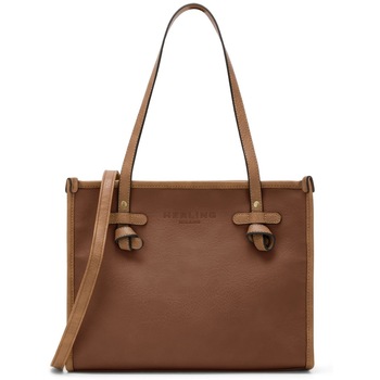 Taschen Damen Schultertaschen Herling Isadore Braun