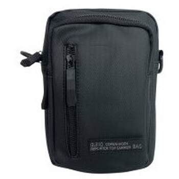 Taschen Herren Umhängetaschen Gloko g254310 schwarze Herrenaccessoires Schwarz