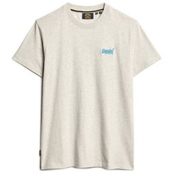 Kleidung Herren T-Shirts Superdry T-shirt en coton bio  Essential Logo Blau
