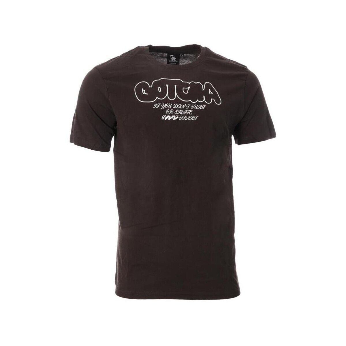 Kleidung Herren T-Shirts & Poloshirts Gotcha 971650-60-DGR Schwarz