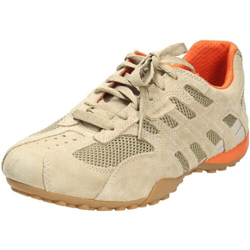 Schuhe Herren Derby-Schuhe & Richelieu Geox Schnuerschuhe U Snake Orginal A U55MNA 02214 C5004 Beige
