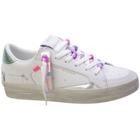 Schuhe Damen Sneaker Low Crime London 92722 Weiss