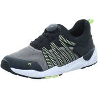 Schuhe Jungen Slipper Lurchi Slipper black-lime (-grau-gelb) 95L0093001-01917 Leonit Schwarz