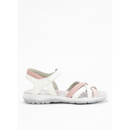 Schuhe Damen Sandalen / Sandaletten Keslem 37692 BLANCO