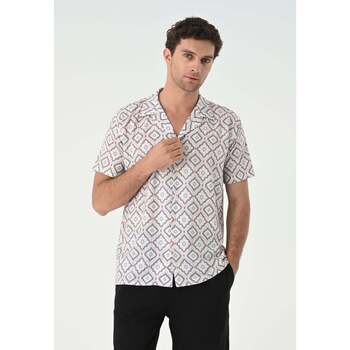 Antioch  Kurzarm Hemdbluse Regular Fit V-Neck Shirt günstig online kaufen