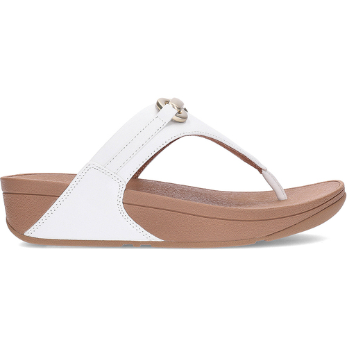 Schuhe Damen Sandalen / Sandaletten FitFlop Lulu HY7 Damen Sandalen Weiss