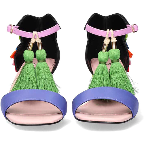 Exé Shoes LUISA210 SANDALEN SCHWARZ_LILA