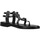 Schuhe Damen Sandalen / Sandaletten Porronet 3129P Schwarz