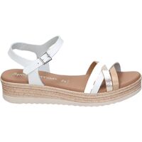 Schuhe Damen Sandalen / Sandaletten Spar Woman 5690 Weiss