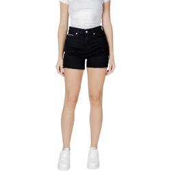Kleidung Damen Shorts / Bermudas Calvin Klein Jeans MOM J20J225154 Schwarz