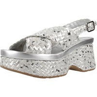 Schuhe Damen Sandalen / Sandaletten Pons Quintana LILLE Silbern