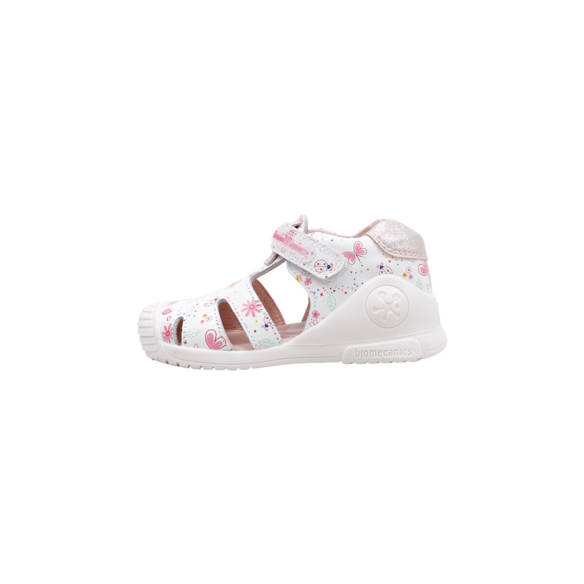 Schuhe Mädchen Sandalen / Sandaletten Biomecanics 252101 Weiss