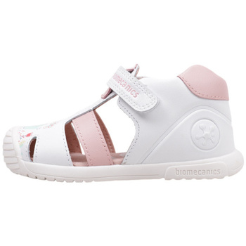 Schuhe Mädchen Sandalen / Sandaletten Biomecanics 252106 Weiss