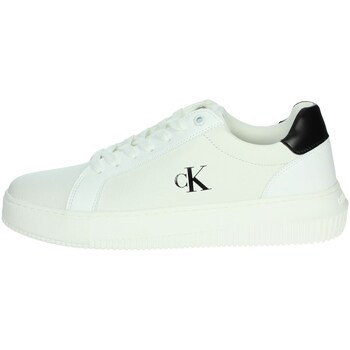 Schuhe Herren Sneaker High Calvin Klein Jeans YM0YM01198 Weiss