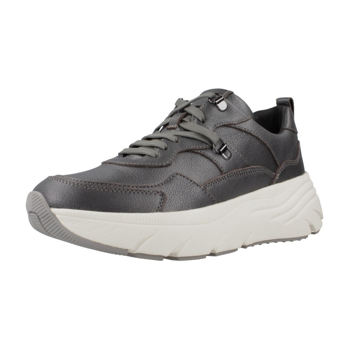 Schuhe Damen Sneaker Geox 154067 Grau