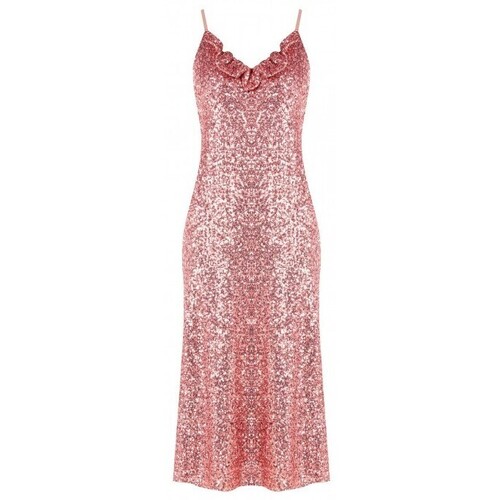 Kleidung Damen Kleider Rinascimento CFC0124757003 Rosa