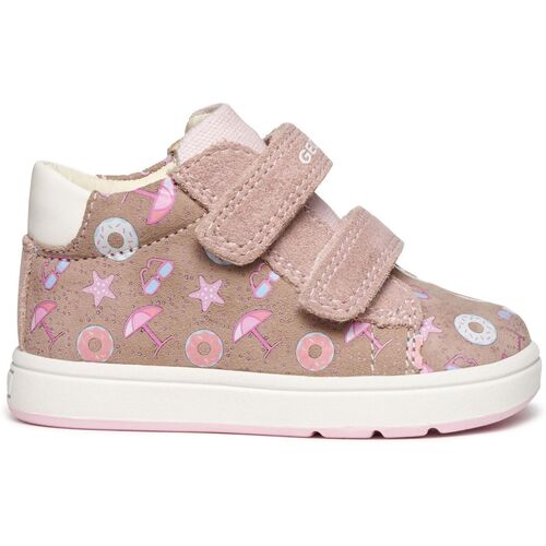 Schuhe Mädchen Sneaker Geox Baskets bébé fille  Biglia Rosa