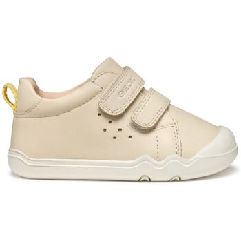 Schuhe Mädchen Sneaker Geox Baskets bébé fille  Steppieup Beige