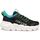 Schuhe Jungen Sneaker Geox Baskets enfant  Flexyper Fast Schwarz