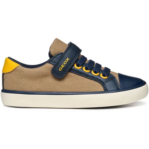 Schuhe Jungen Sneaker Geox Baskets enfant  Gisli Braun