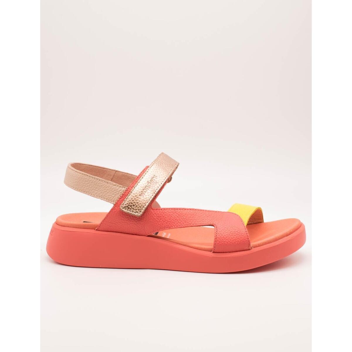 Schuhe Damen Sandalen / Sandaletten Wonders  Rosa