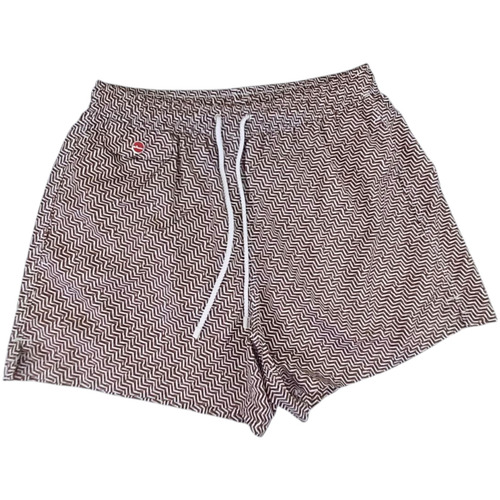 Kleidung Herren Badeanzug /Badeshorts Kiton  Braun