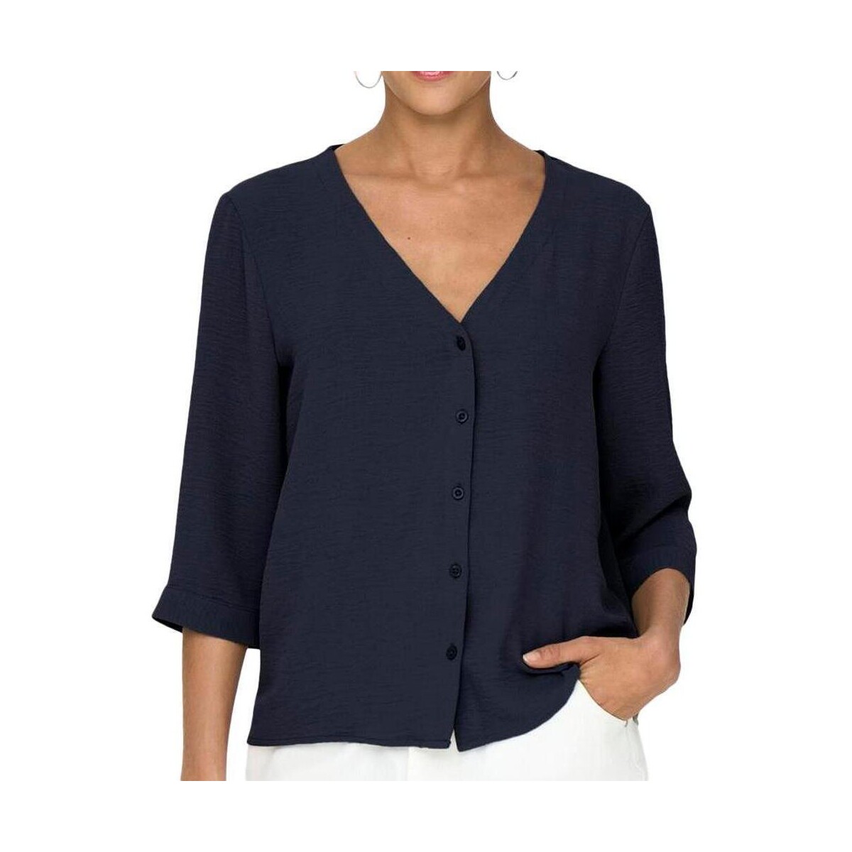 Kleidung Damen Tops / Blusen JDY 15225654-SYC Blau