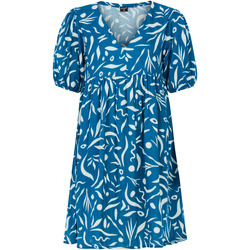 Kleidung Damen Kleider Protest Robe femme  Flora Blau