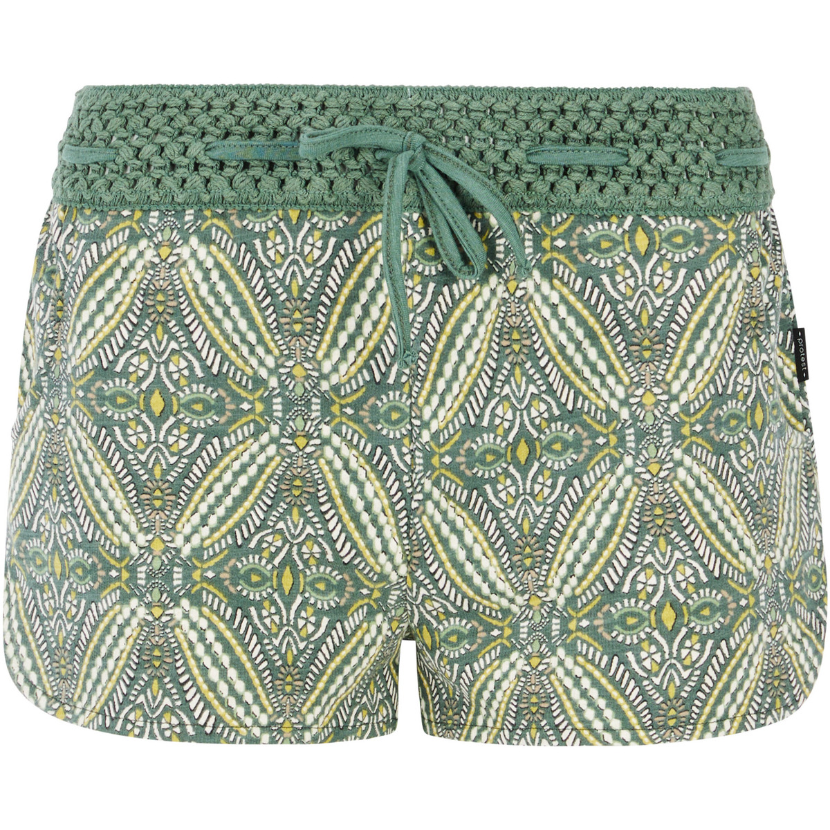 Kleidung Damen Shorts / Bermudas Protest Short femme  Flowery 25 Grün