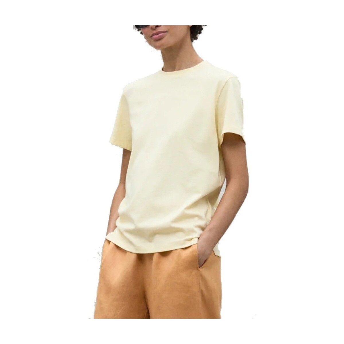 Kleidung Damen T-Shirts & Poloshirts Ecoalf SALCEALF T-SHIRT WOM Gelb