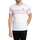 Kleidung Herren T-Shirts Fila James T-Shirt mit garngefärbten Streifen Weiss