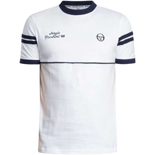 Kleidung Herren T-Shirts Sergio Tacchini Orion Davis T-Shirt Weiss
