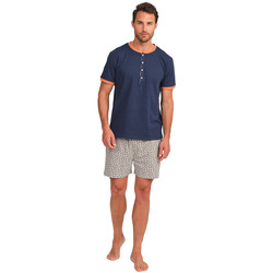 Kleidung Herren Pyjamas/ Nachthemden J&j Brothers JJB13-FH5401 Multicolor