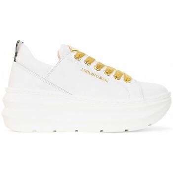 Schuhe Damen Sneaker Low Lorenzo Mari  Weiss