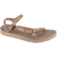 Schuhe Damen Sportliche Sandalen Teva W Original Universal Slim Sandals Beige