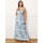Kleidung Damen Kleider La Modeuse 74744_P176519 Blau