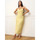 Kleidung Damen Kleider La Modeuse 74765_P176564 Gelb
