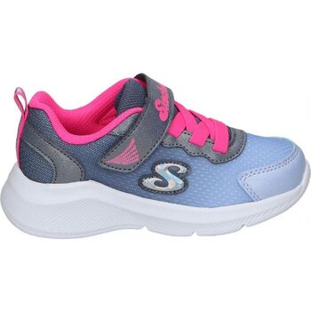 Schuhe Kinder Sneaker Skechers 303579N-NVHP Blau